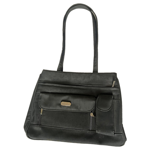 Nicole black shoulder bag - nicole,