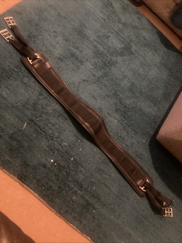 Shires black humane girth - black,