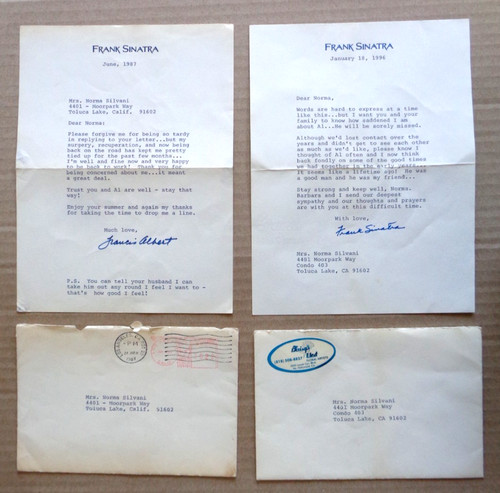 Two personal letters from