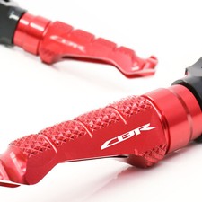 For Honda CBR250R / ABS 11-17 16 15 14 CNC R-FIGHT Rider Front Foot Pegs Red