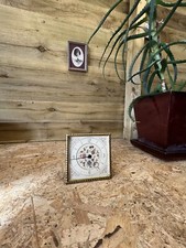 Vintage Alarm Clock Mantle Clock Regent Of London Petit Point Gold Gild C:-1940s