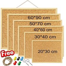 NATURAL CORK PIN NOTICE BOARD