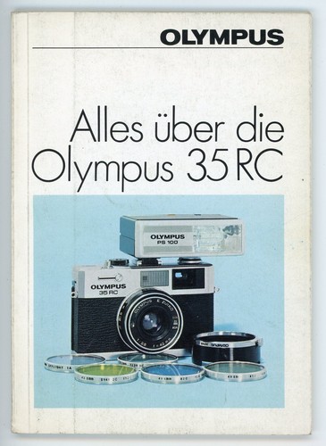 Olympus 35rc camera user - 35,