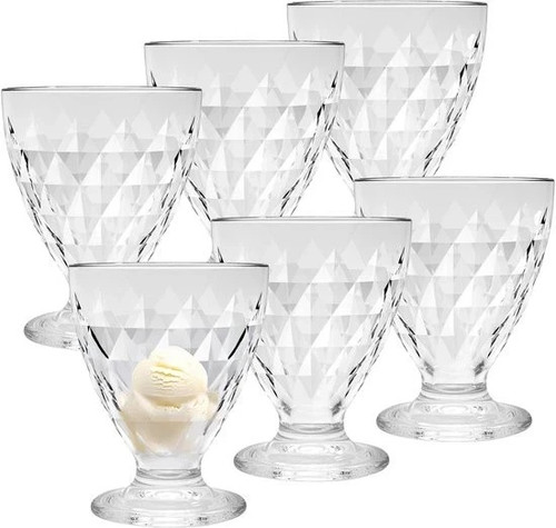Glass dessert bowl - bowl, sundae