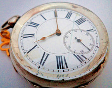 ANTIQUE SILVER GOLIATH POCKET