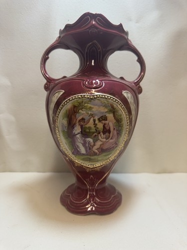 Art nouveau vase - art,