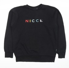 Nicce Men's Black Small Logo