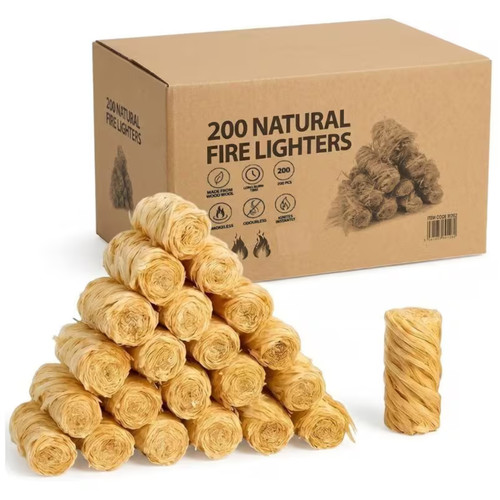 200pc natural wood - natural, wool