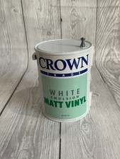 Crown Trade Matt White Paint