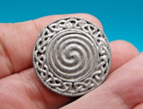 Vintage pewter celtic knot - pewter,