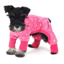 CUTE PINK DOG PYJAMAS SIZE L