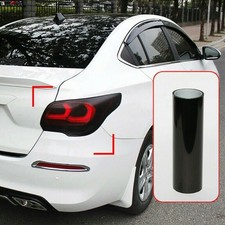 Car Headlight Sticker 12"*72" Taillight Fog Light Tint Wrap Vinyl Protector Film
