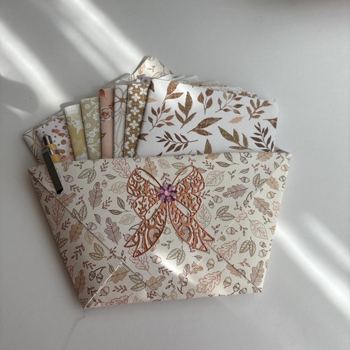 Set floral notelets - floral,