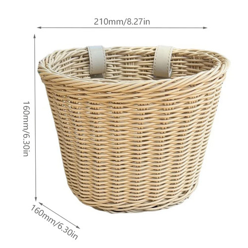 Woven bicycle basket childrens - basket,