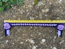 Velvet Show Browband 14.5”
