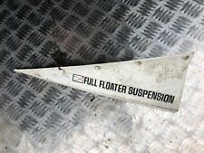 SUZUKI RG250 MK1 LHS REAR INDICATOR FAIRING  RG250 GAMMA MK1 REAR LHS FAIRING