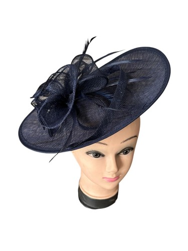 Large sinamay flower - large,