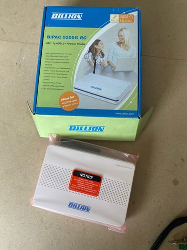 Billion bipac 5200g - bipac, rc