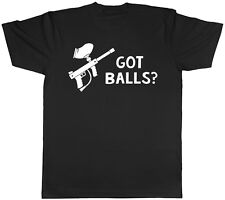 Got Balls Funny Paintball Unisex Mens Womens Ladies T-Shirt Tee