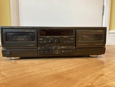 Technics RS-TR474 Twin/Double Stereo Cassette Tape Deck Hi-Fi Separate Working