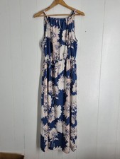 Next Women's Blue Floral Maxi