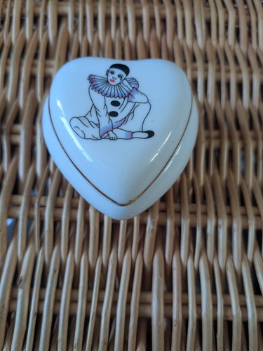 Vintage porcelain pierrot - porcelain,