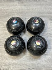 Almark Clubmaster Lawn Bowls Size 4 Medium Date Stamp 99. Colour Black