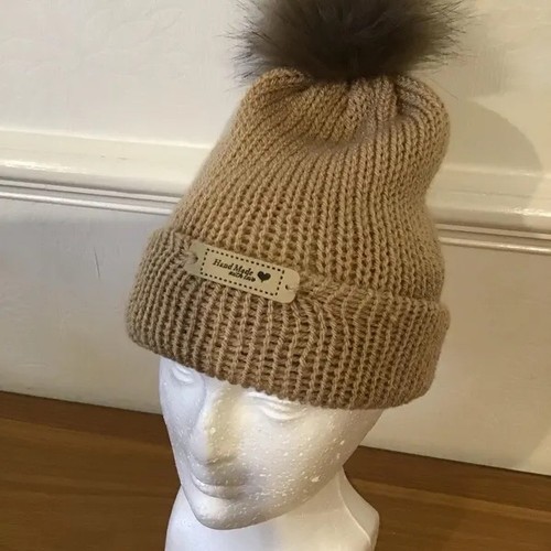 Hand made knitted - hand, bobble