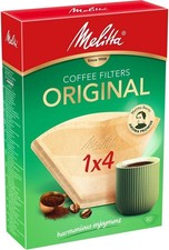 Melitta 6658076 2x Pack Original Size 1X4, 160, Filter Coffee Makers Brown Paper