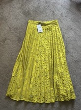 Zara Pleated Eyelet Cutwork