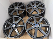 4x GENUINE GUNMETAL MERCEDES AMG A B C E V CLASS VITO VIANO 18" ALLOY WHEELS
