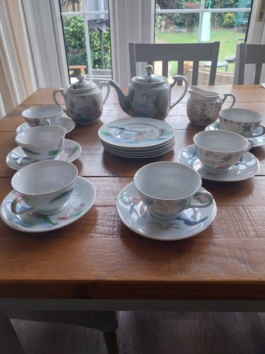 Japanese kutani bone china - kutani,
