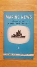 Sept 1969 issue of "Marine