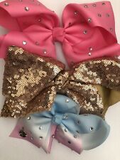 JoJo Siwa 3 pack bundle including limited edition rose gold bow
