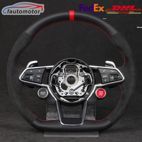 Full leather steering wheel - full,