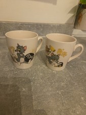 Vintage Tom & Jerry Mug Pair