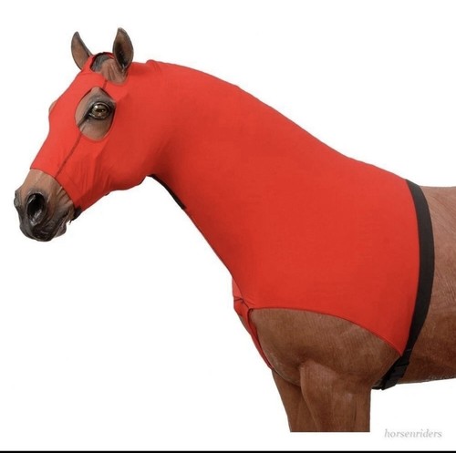 75 red lycra mane - 75",