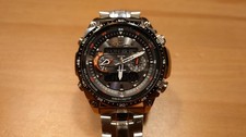 Casio Edifice ECW M300 E Solar Atomic Radio Controlled Chronograph Watch
