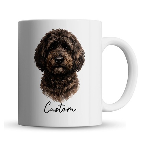 Personalised labradoodle dog - labradoodle,