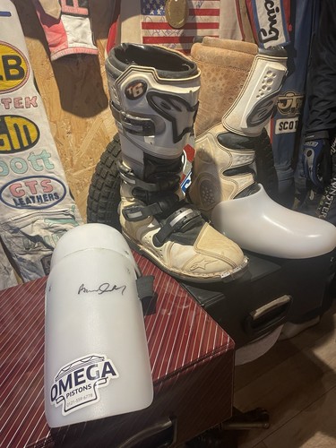 Ice speedway racing boots - ice,