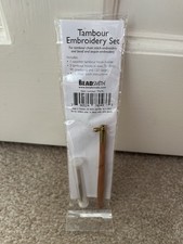 Tambour Embroidery Set with Three Needles
