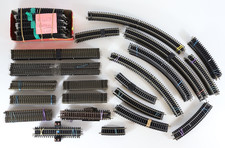 Hornby OO Gauge Large Job Lot of Nickel Silver & Steel Straight & Curved Track