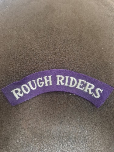 British rough riders - british, shoulder