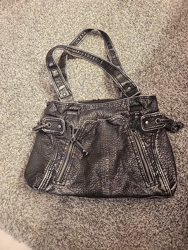 Bueno handbag black silver - handbag,
