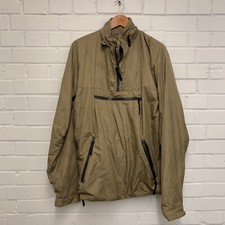 THERMAL JACKET - Small , Light Olive Smock With Integral Stuff sack , British 