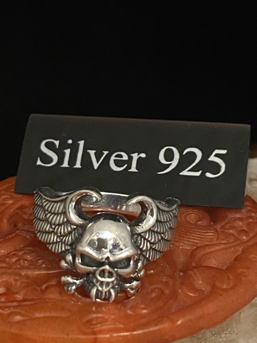 Solid silver skull - solid,