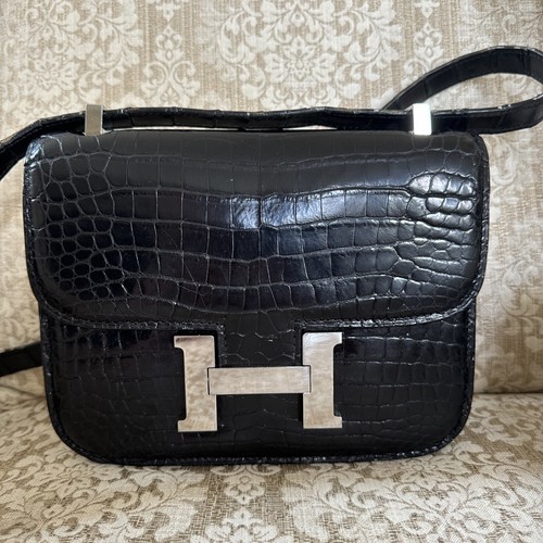 Hermes black constance - black, 23