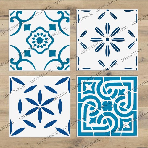 Tile stencils lovestencil - tile,