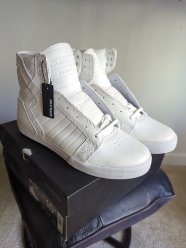 Supra skytop tuf white duct - white,