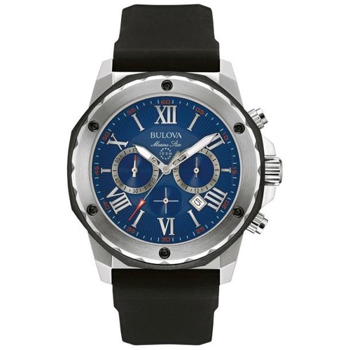 Bulova marine star 98b258 blue - marine,